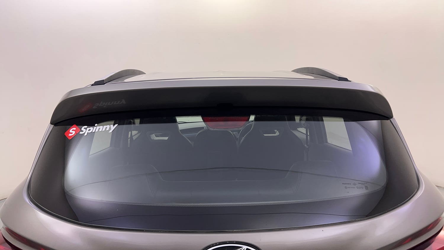 Used 2017 Mahindra KUV100 K4 6 STR Petrol Manual exterior BACK WINDSHIELD VIEW