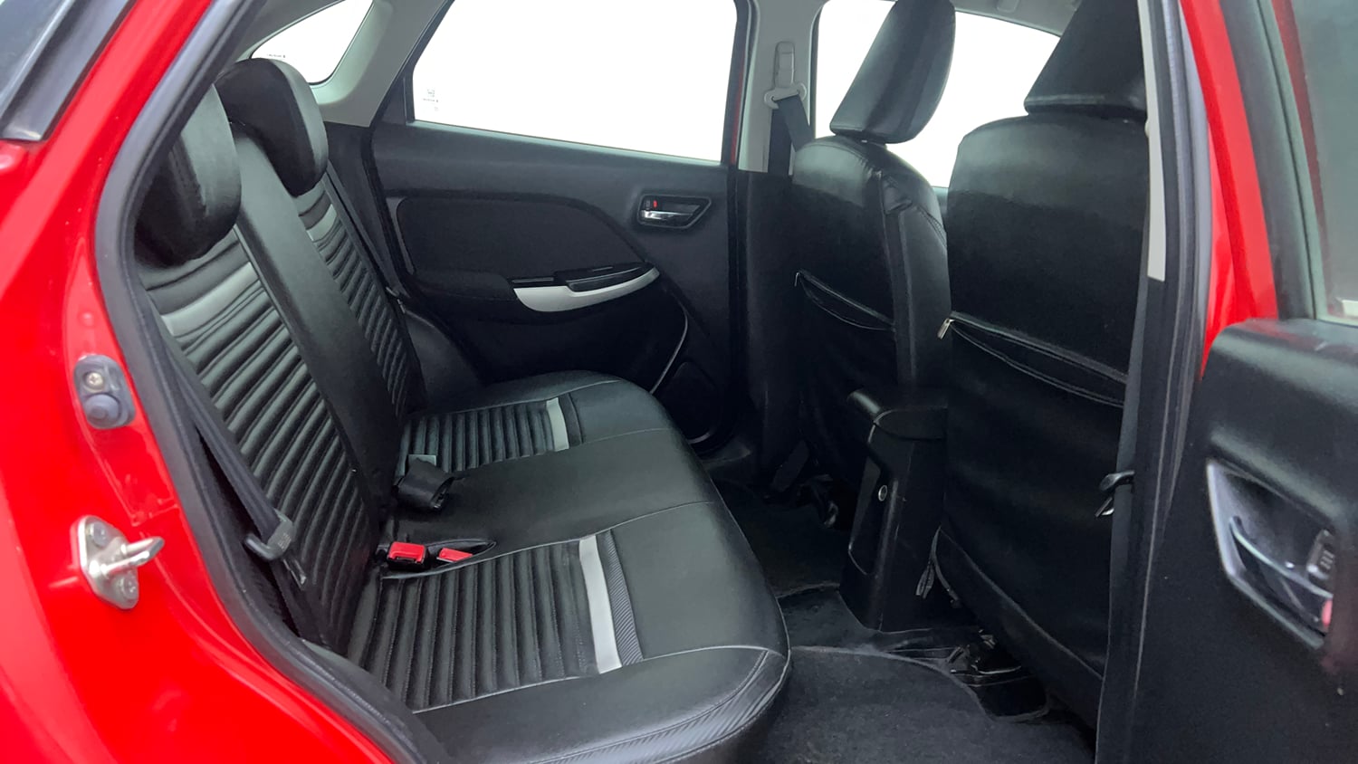 Used 2018 Maruti Suzuki Baleno Alpha 1.2 AT Petrol Automatic interior RIGHT SIDE REAR DOOR CABIN VIEW