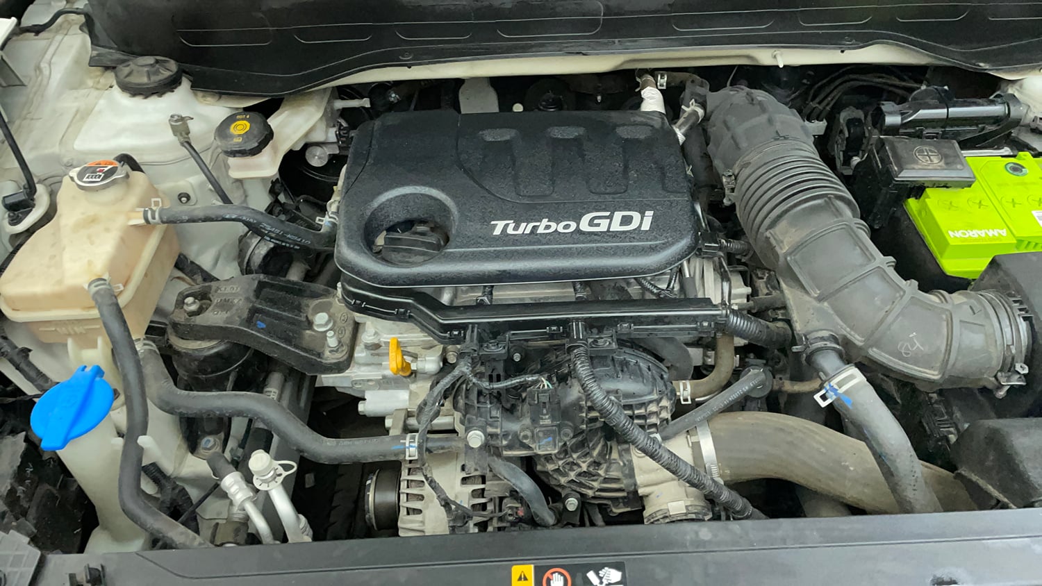 Used 2022 Hyundai Venue SX Plus 1.0 Turbo DCT Petrol Automatic engine ENGINE RIGHT SIDE VIEW