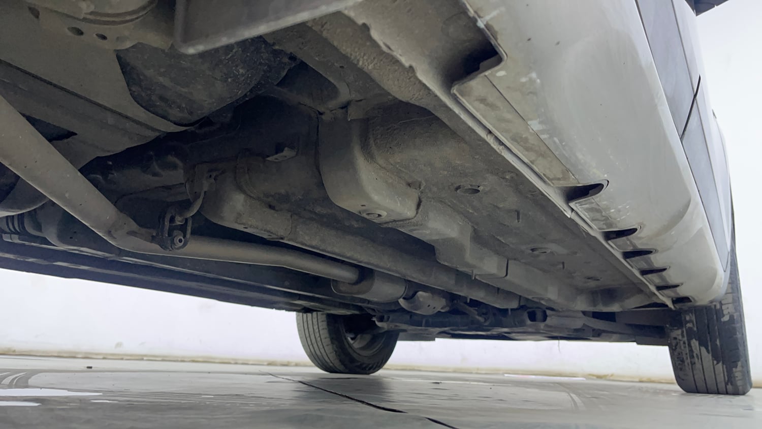 Used 2021 Hyundai Creta SX (O) 1.5 Petrol IVT Petrol Automatic extra REAR RIGHT UNDERBODY VIEW