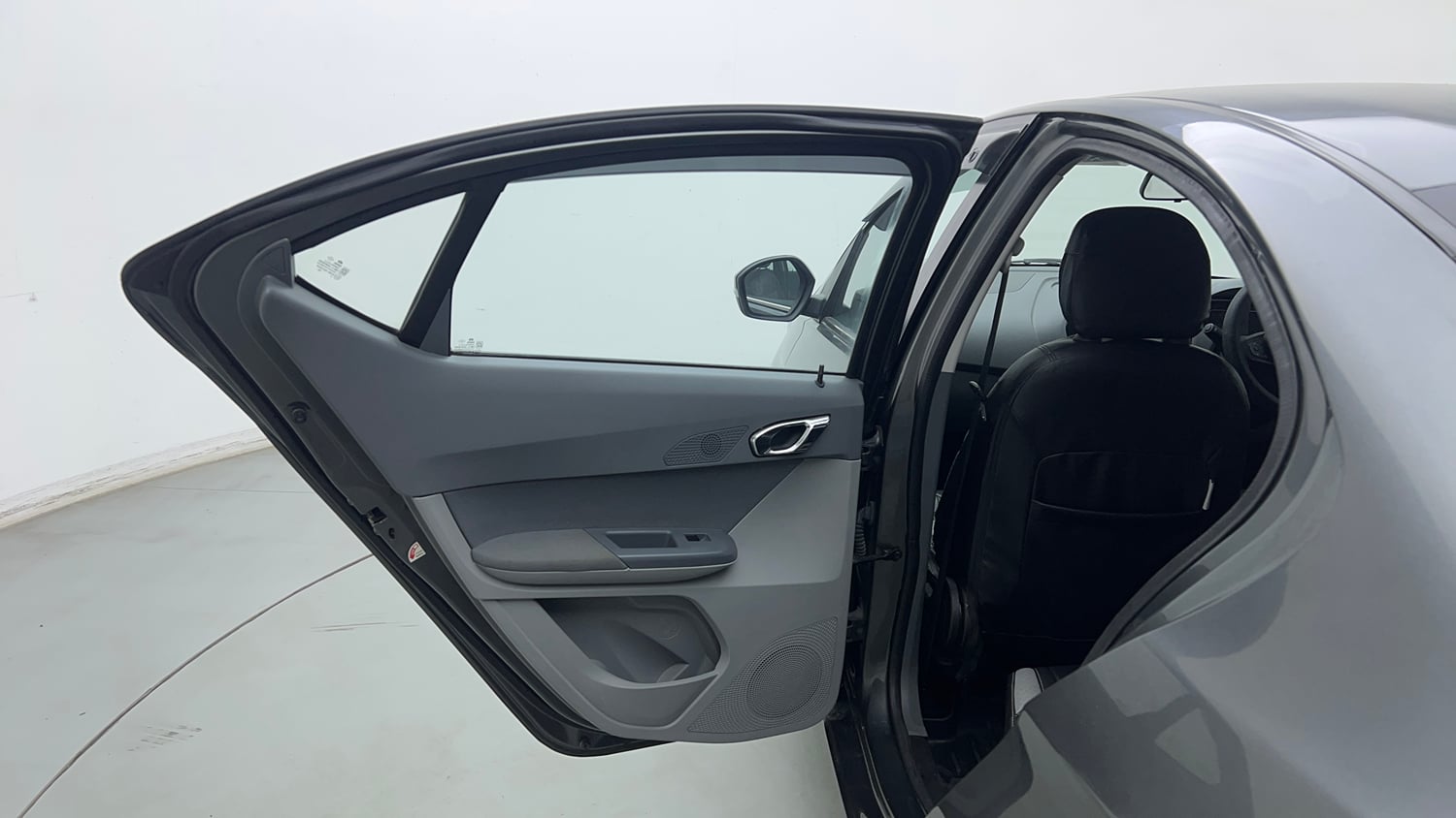 Used 2021 Tata Tigor XZ Plus Petrol Manual interior LEFT REAR DOOR OPEN VIEW
