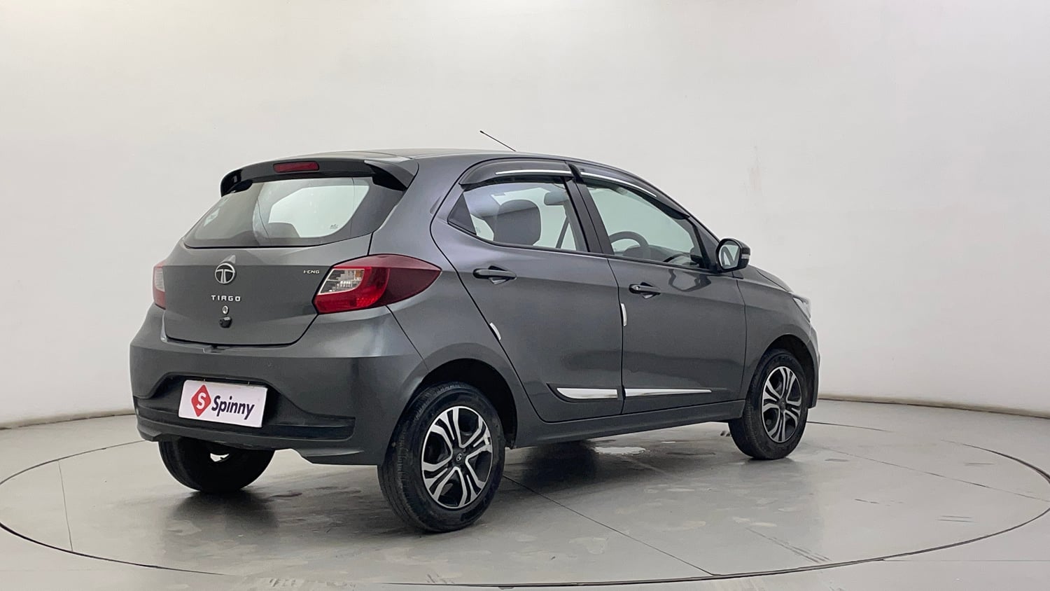 Used 2024 Tata Tiago XT Rhythm iCNG Cng Manual exterior RIGHT REAR CORNER VIEW