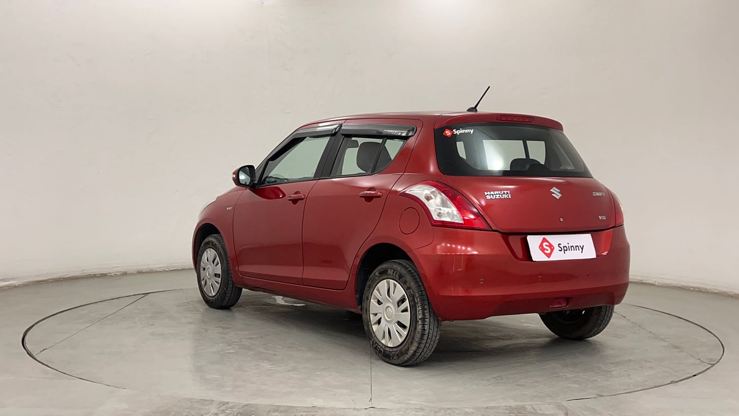 Used 2014 Maruti Suzuki Swift VXi Petrol Manual exterior LEFT REAR CORNER VIEW