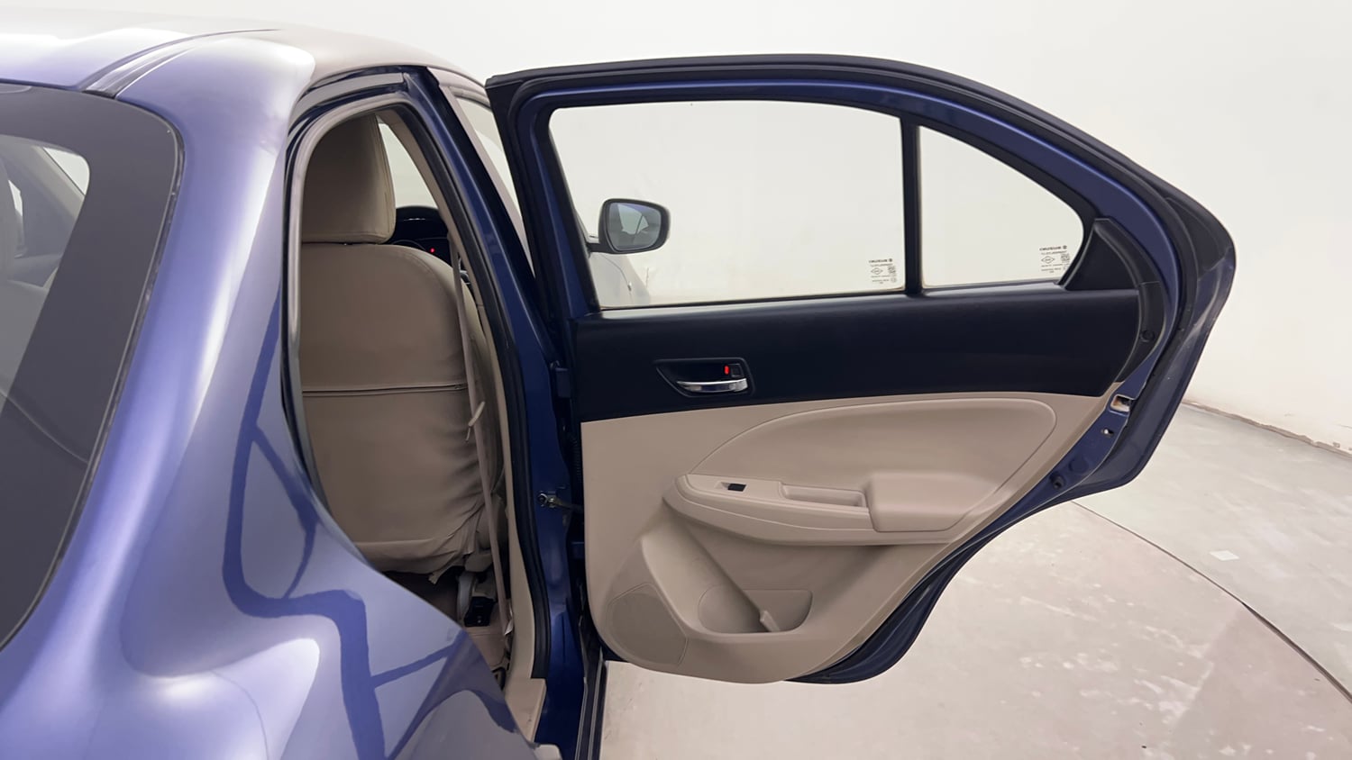 Used 2017 Maruti Suzuki Dzire VXi AMT Petrol Automatic interior RIGHT REAR DOOR OPEN VIEW