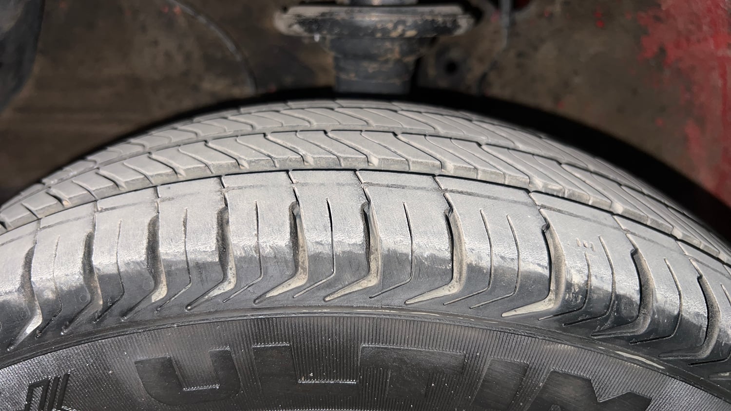 Used 2023 Maruti Suzuki Alto K10 VXi Plus AGS Petrol Automatic tyres LEFT FRONT TYRE TREAD VIEW