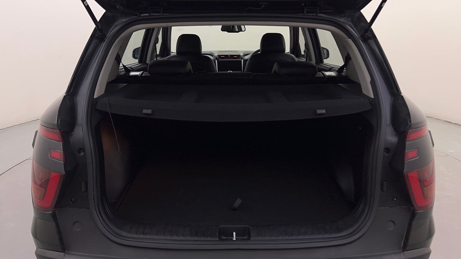 Used 2023 Hyundai Creta SX (O) 1.5 Petrol IVT Knight Petrol Automatic interior DICKY INSIDE VIEW