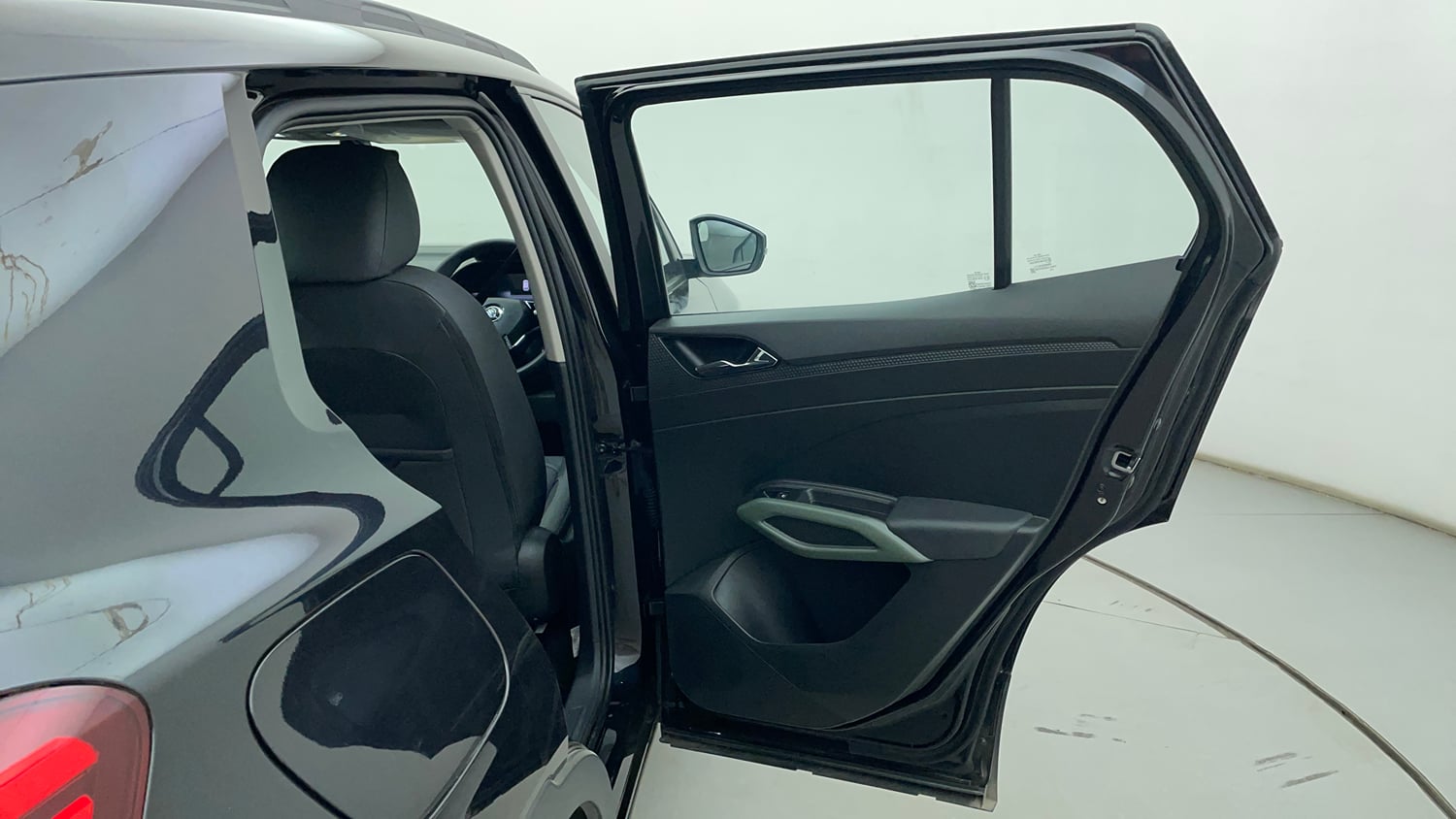 Used 2026 Skoda Kylaq Prestige+ 1.0 TSI AT Petrol Automatic interior RIGHT REAR DOOR OPEN VIEW