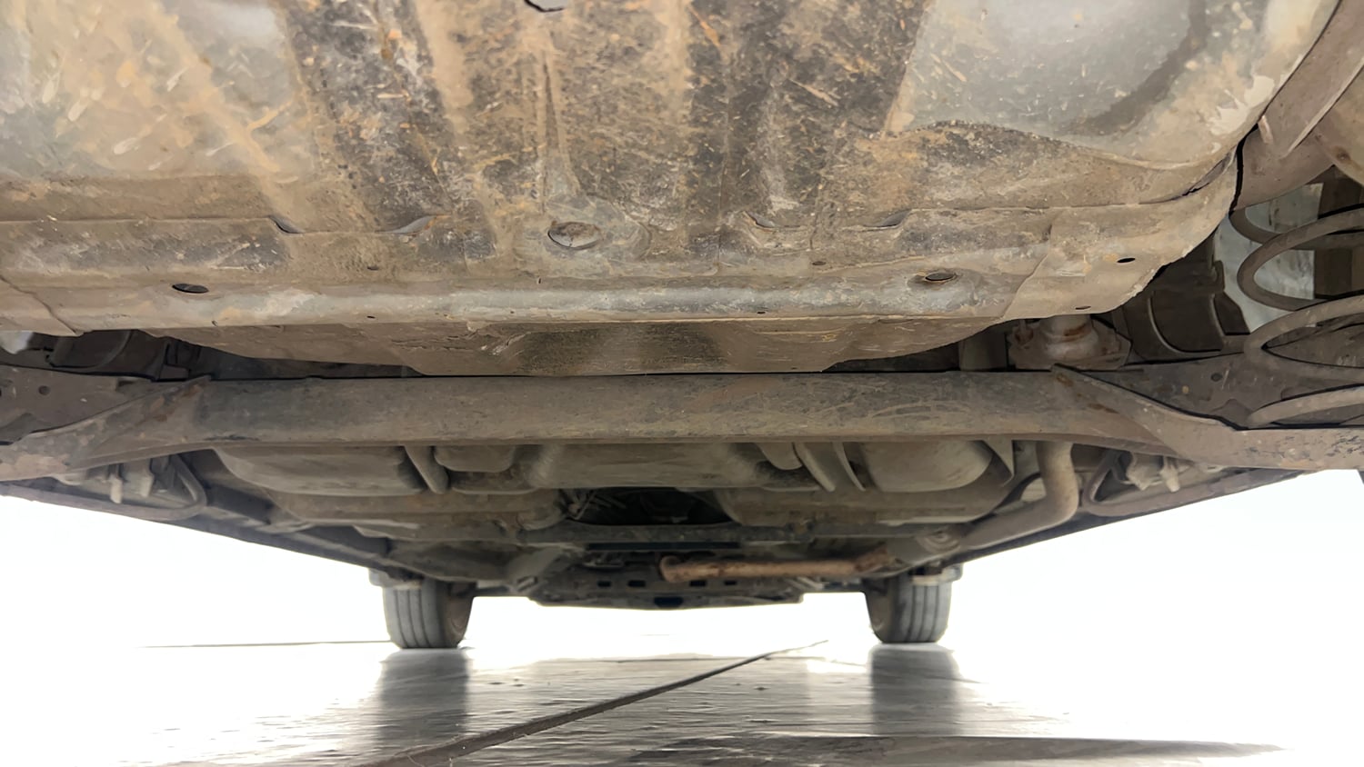 Used 2021 Honda City VX Petrol Petrol Manual extra REAR UNDERBODY VIEW (TAKEN FROM REAR)