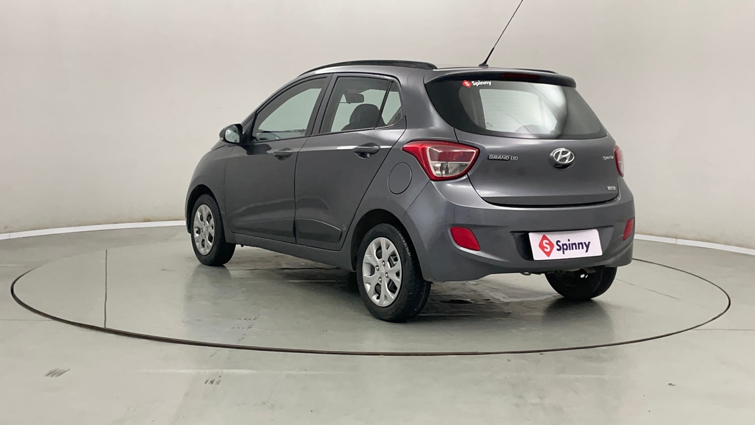 Used 2016 Hyundai Grand i10 Sportz 1.2 Kappa VTVT Petrol Manual exterior LEFT REAR CORNER VIEW