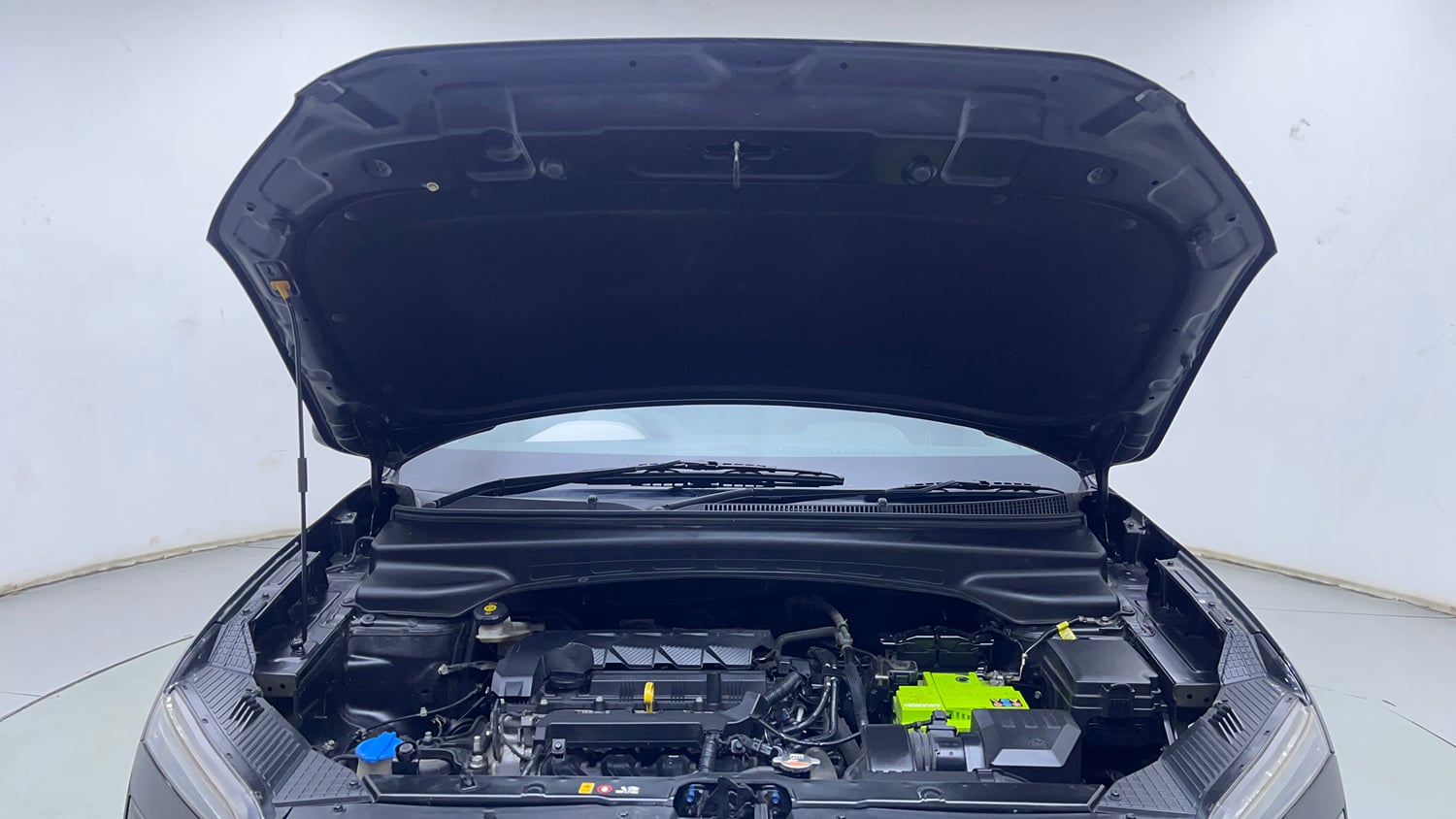 Used 2021 Hyundai Creta SX (O) 1.5 Petrol IVT Petrol Automatic engine ENGINE & BONNET OPEN FRONT VIEW