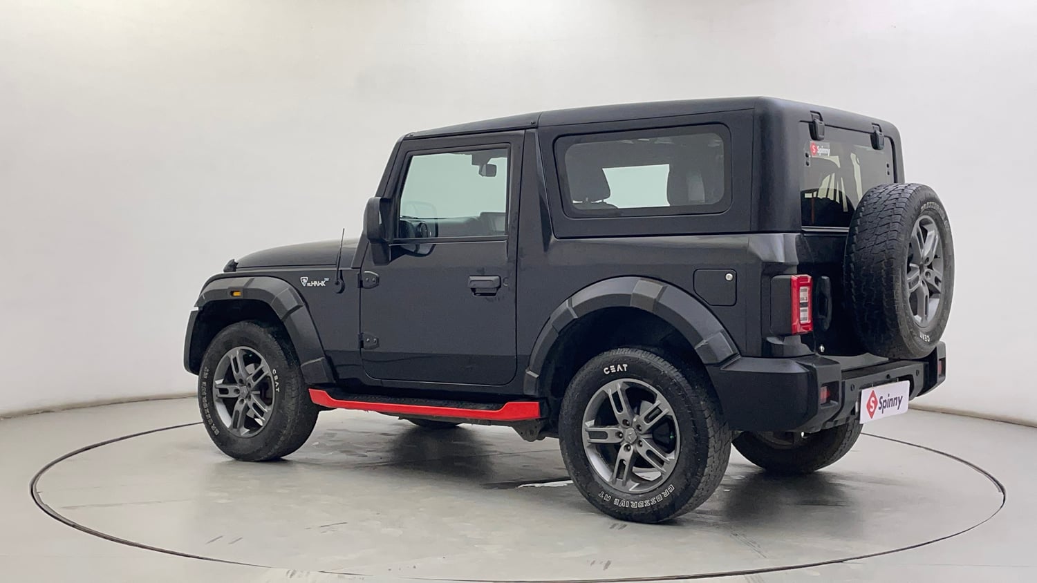 Used 2024 Mahindra Thar LX Hard Top Diesel MT 4WD Diesel Manual exterior LEFT REAR CORNER VIEW