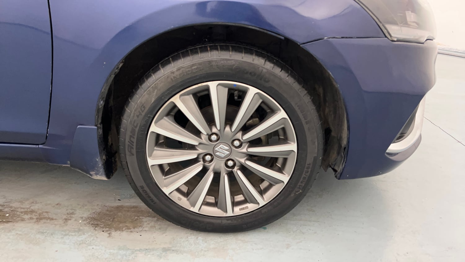 Used 2019 Maruti Suzuki Ciaz Alpha Hybrid 1.5 Petrol Manual tyres RIGHT FRONT TYRE RIM VIEW