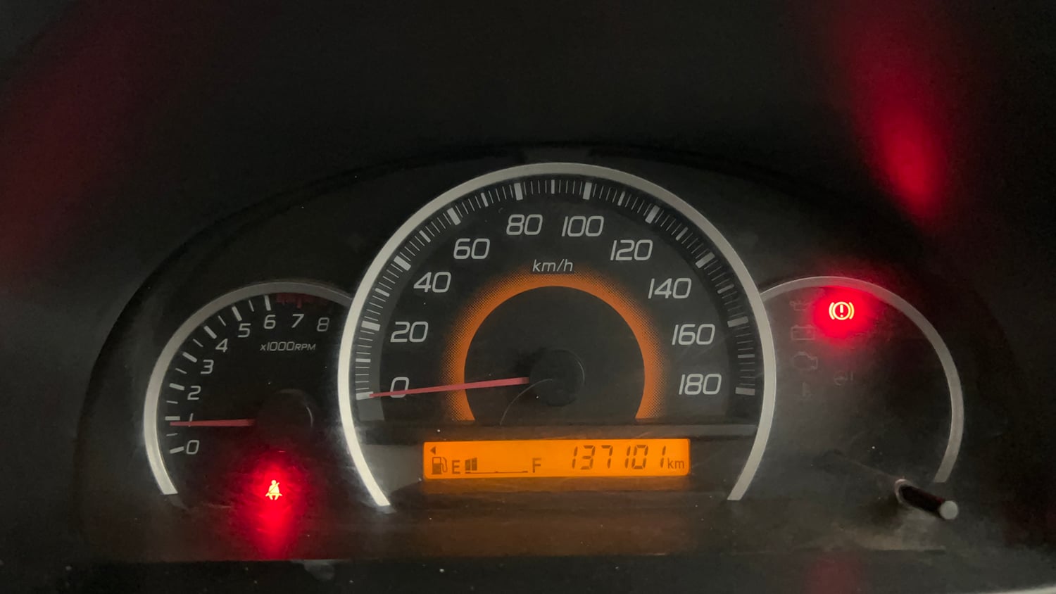 Used 2012 Maruti Suzuki Wagon R 1.0 VXi Petrol Manual interior CLUSTERMETER VIEW