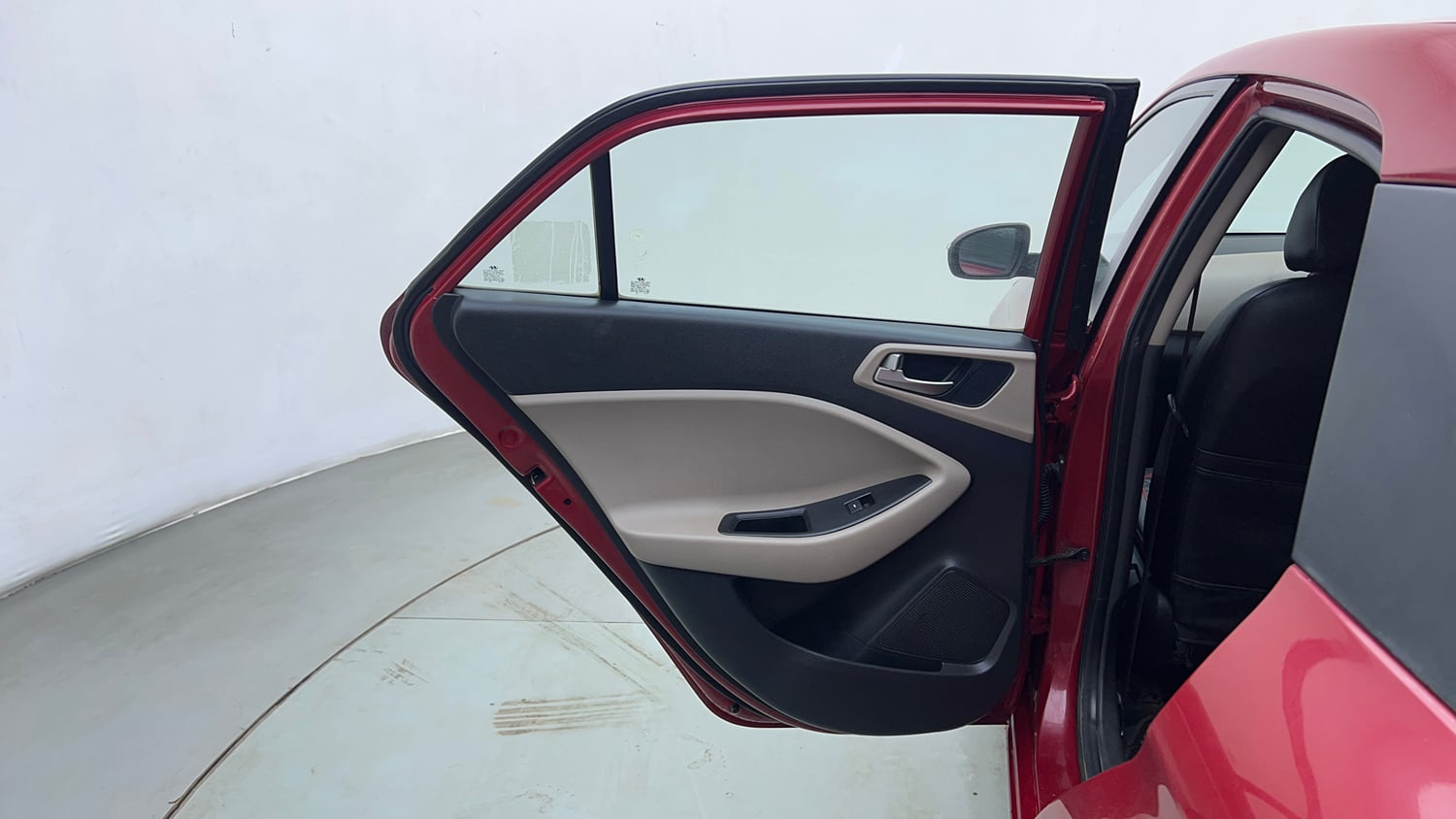 Used 2015 Hyundai Elite i20 Asta 1.2 Petrol Manual interior LEFT REAR DOOR OPEN VIEW