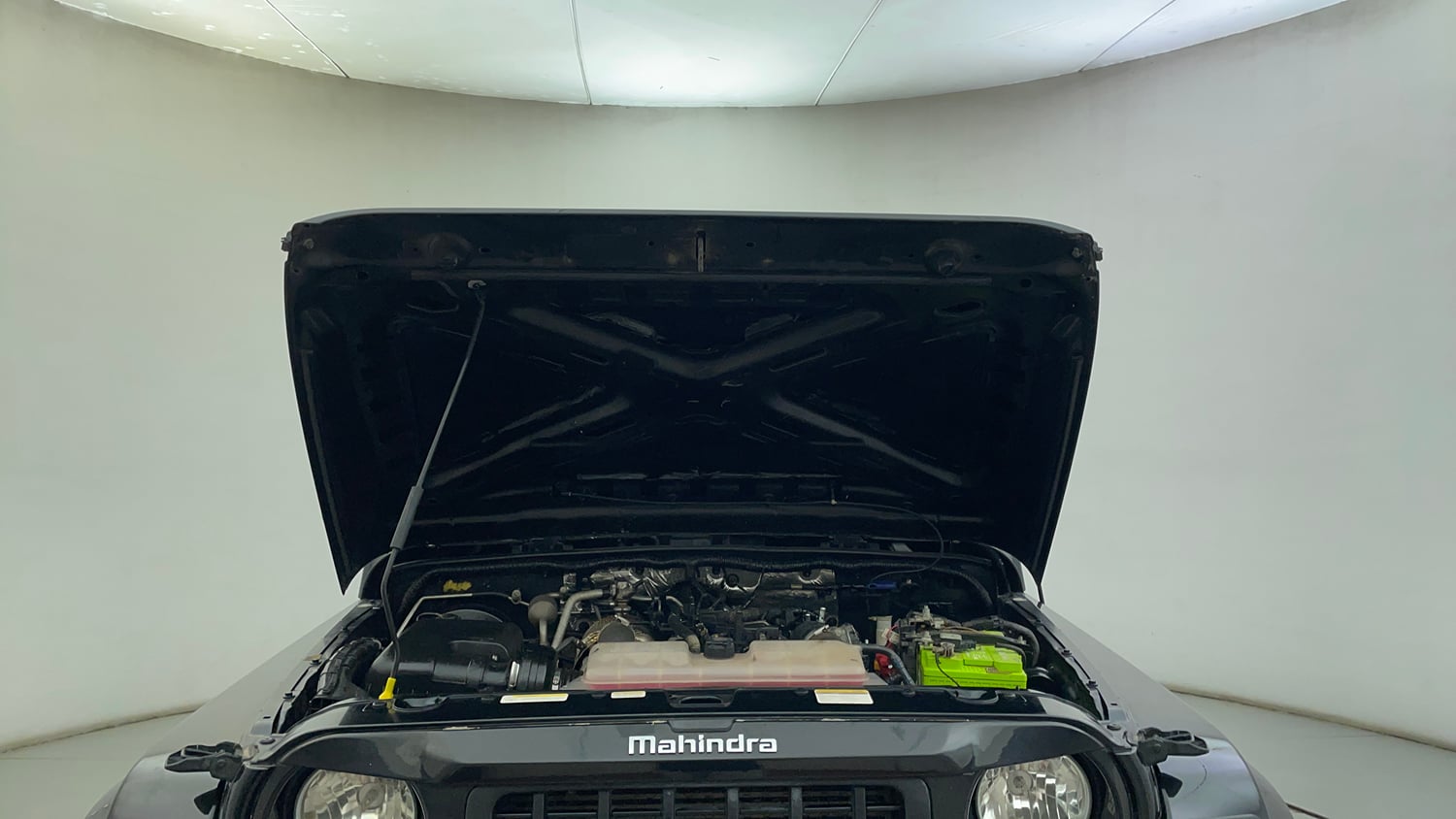 Used 2024 Mahindra Thar LX Hard Top Diesel MT 4WD Diesel Manual engine ENGINE & BONNET OPEN FRONT VIEW