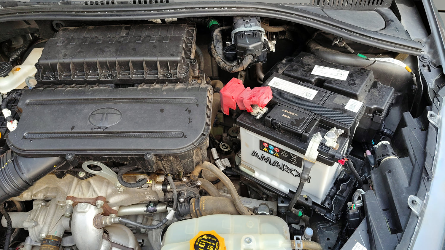 Used 2025 Tata Tigor XZ Plus LUX Petrol Manual engine ENGINE LEFT SIDE VIEW