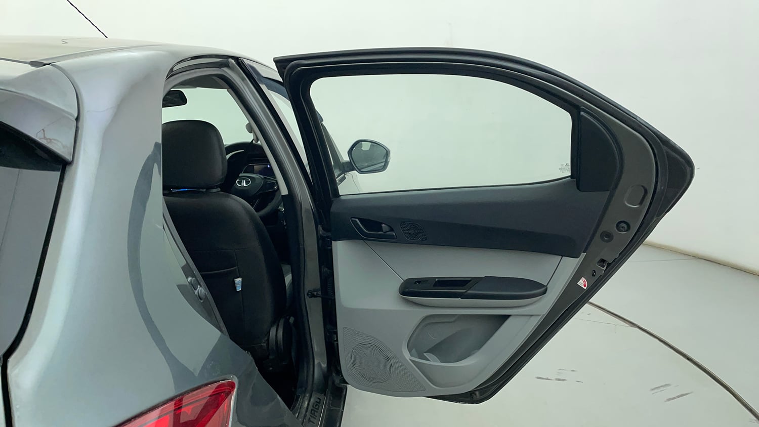 Used 2021 Tata Tiago XZ Petrol Manual interior RIGHT REAR DOOR OPEN VIEW