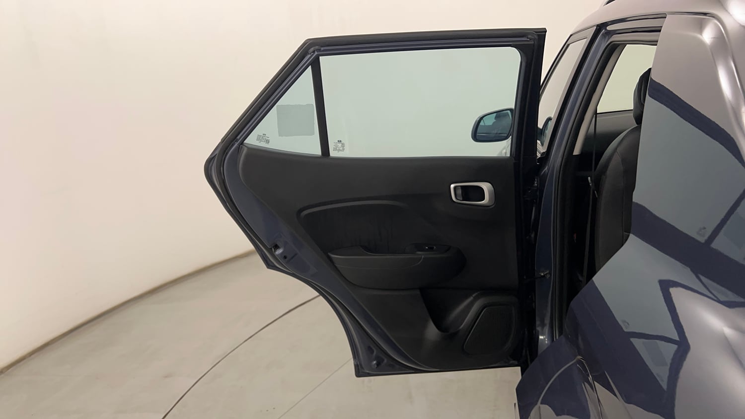 Used 2020 Hyundai Venue S 1.0 Turbo Petrol Manual interior LEFT REAR DOOR OPEN VIEW