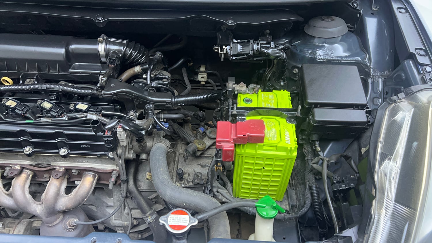 Used 2018 Maruti Suzuki Baleno Alpha 1.2 Petrol Manual engine ENGINE LEFT SIDE VIEW