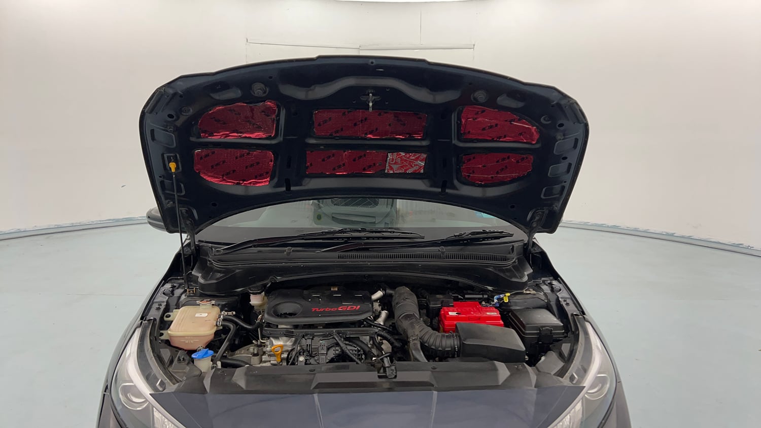 Used 2023 Hyundai i20 N Line N8 1.0 Turbo DCT Petrol Automatic engine ENGINE & BONNET OPEN FRONT VIEW