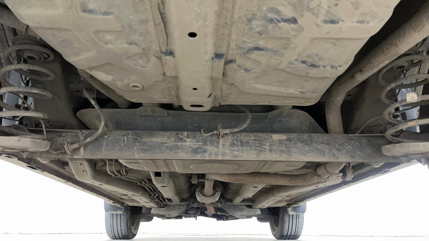 Used 2024 Tata Nexon Fearless S 1.5 Revotorq Diesel 6MT DT Diesel Manual extra REAR UNDERBODY VIEW (TAKEN FROM REAR)