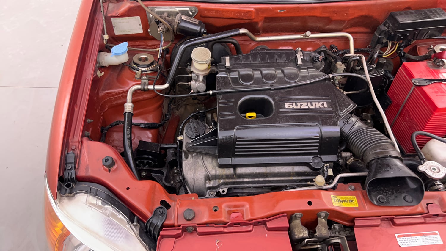 Used 2013 Maruti Suzuki Alto K10 VXi Petrol Manual engine ENGINE RIGHT SIDE VIEW