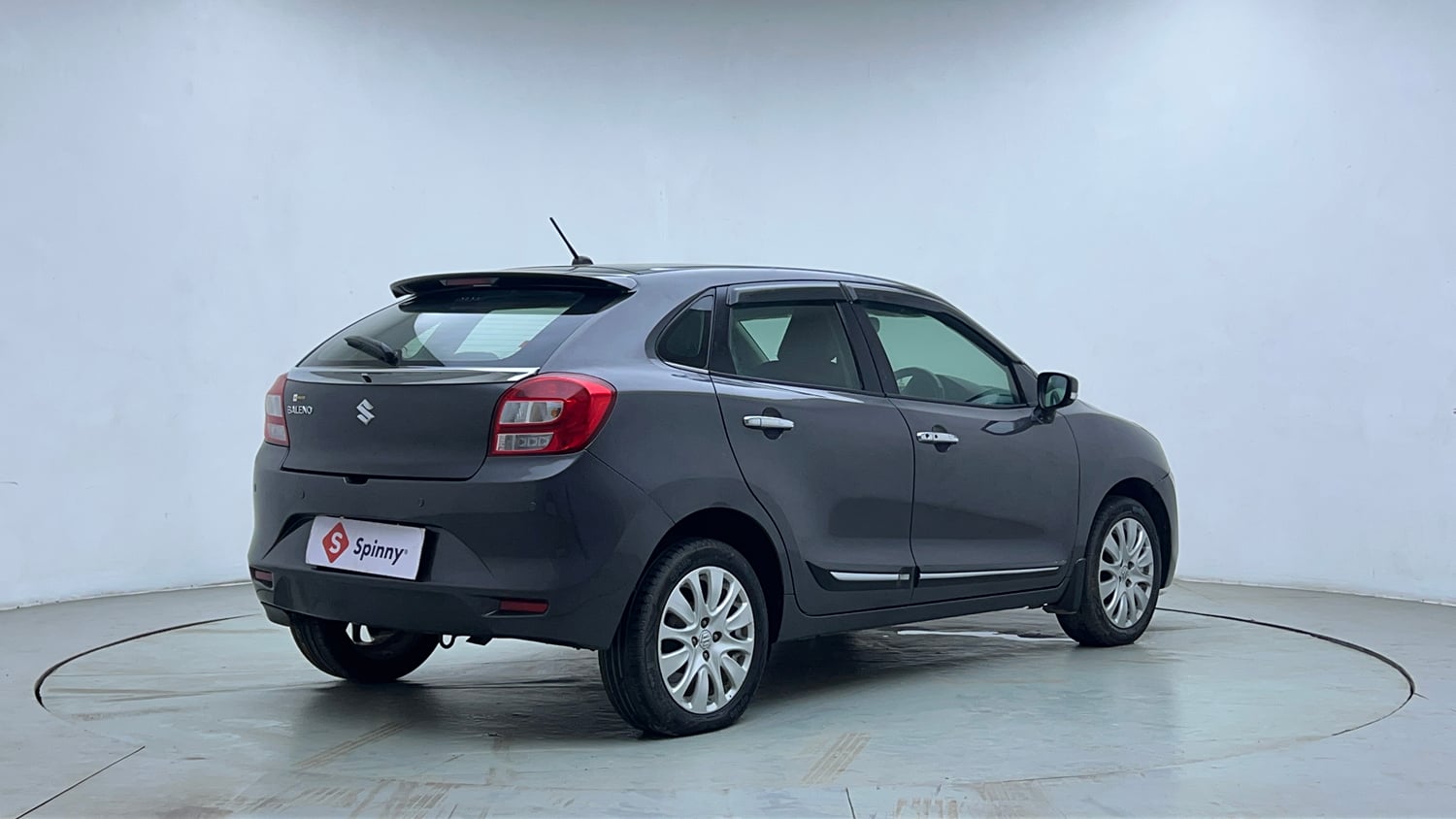 Used 2016 Maruti Suzuki Baleno Alpha 1.2 Petrol Manual exterior RIGHT REAR CORNER VIEW