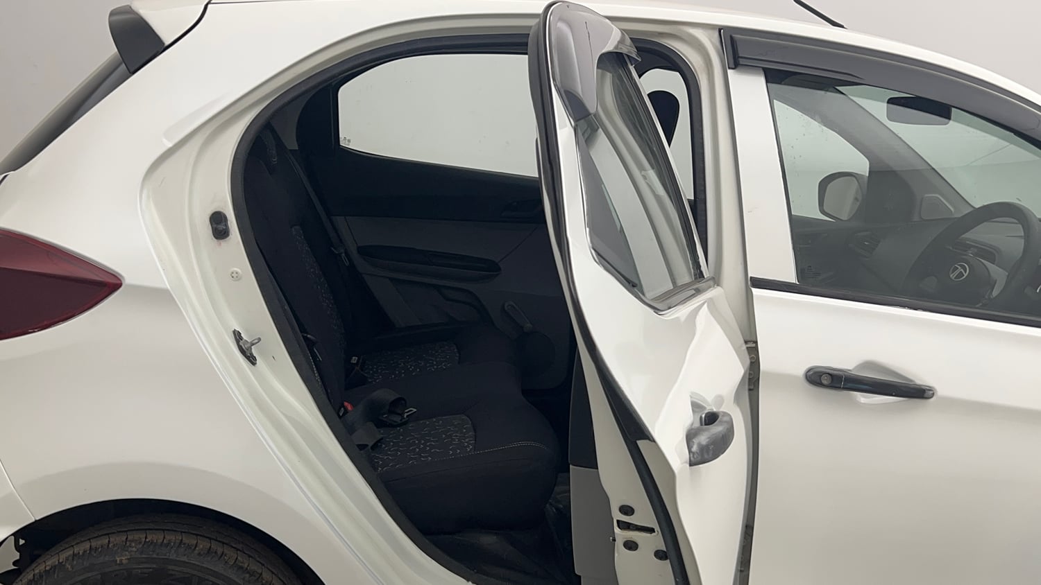 Used 2021 Tata Tiago XE Petrol Manual interior RIGHT SIDE REAR DOOR CABIN VIEW