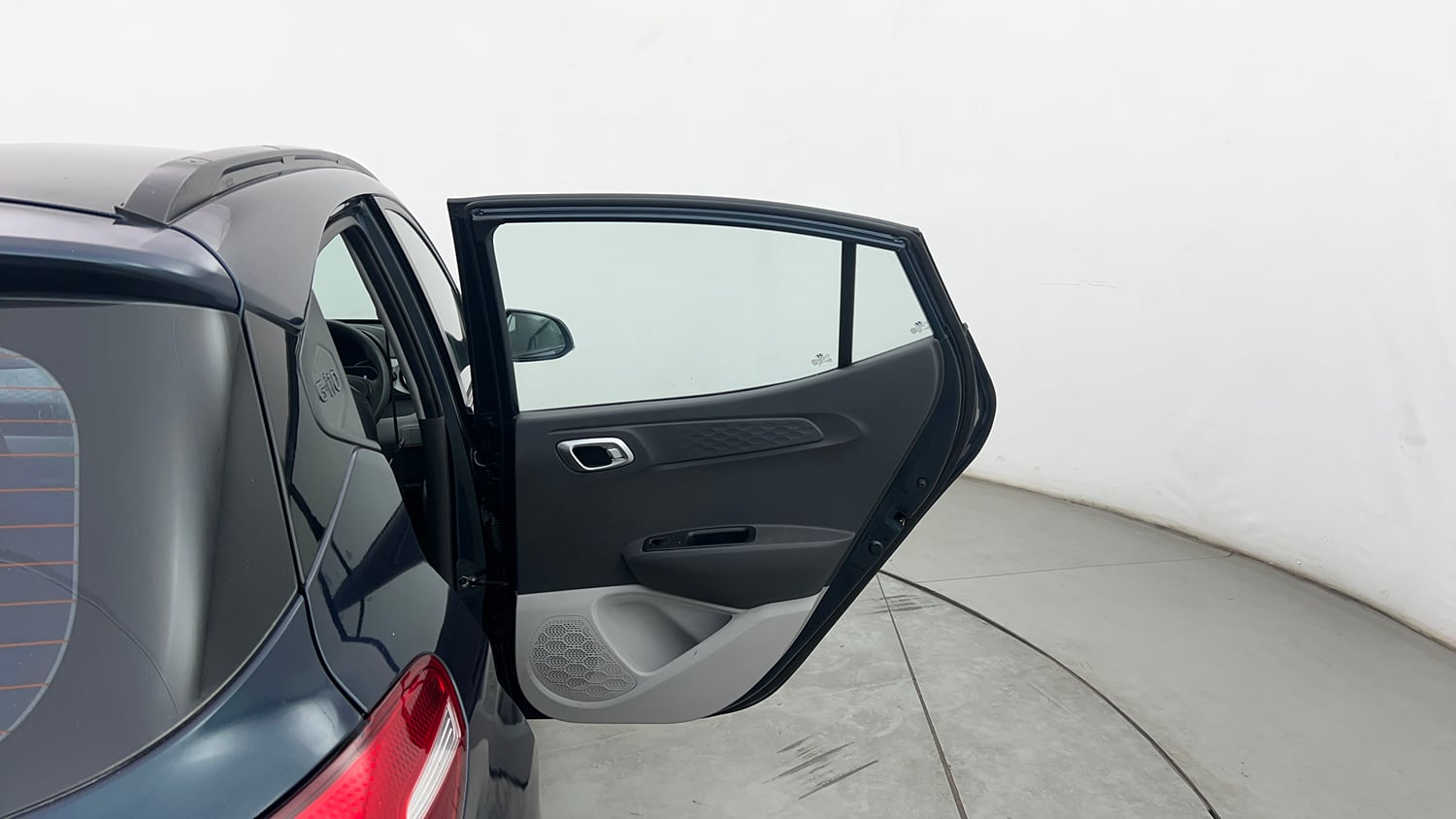 Used 2023 Hyundai Grand i10 Nios Sportz 1.2 Kappa VTVT Petrol Manual interior RIGHT REAR DOOR OPEN VIEW