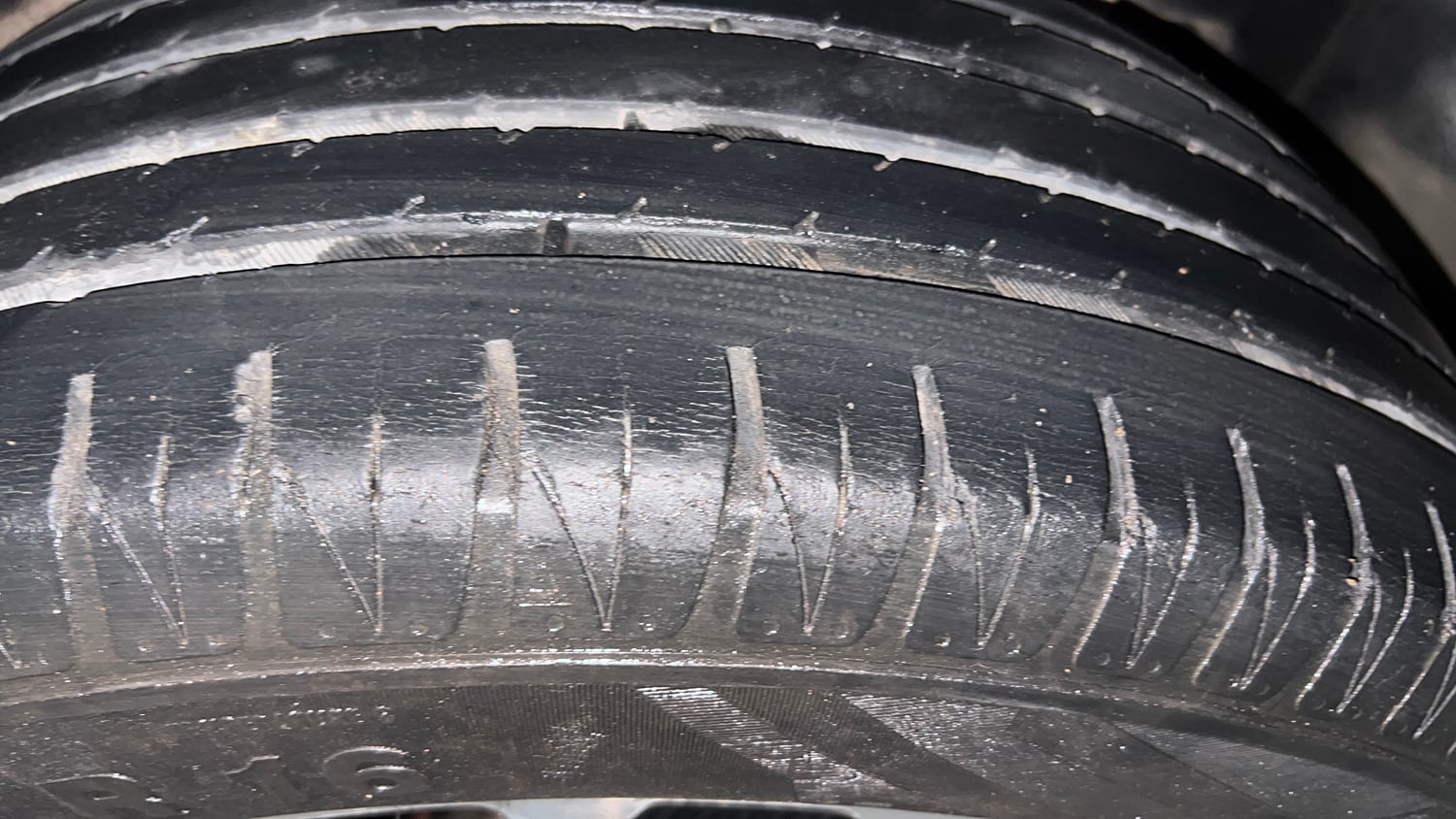 Used 2021 Toyota Urban Cruiser Premium Grade AT Petrol Automatic tyres LEFT REAR TYRE TREAD VIEW