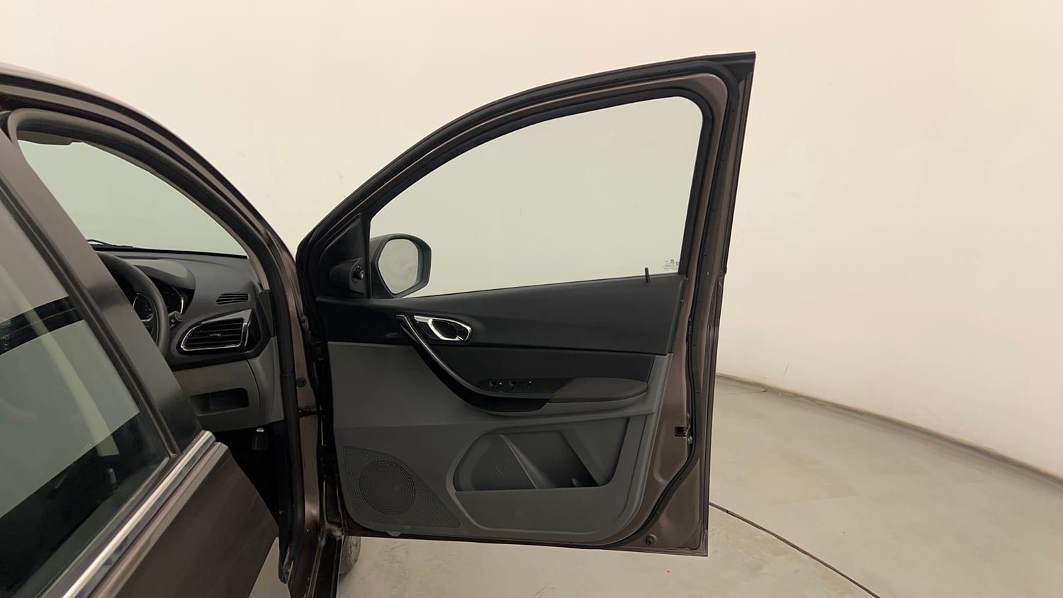 Used 2018 Tata Tigor Revotron XZA Petrol Automatic interior RIGHT FRONT DOOR OPEN VIEW
