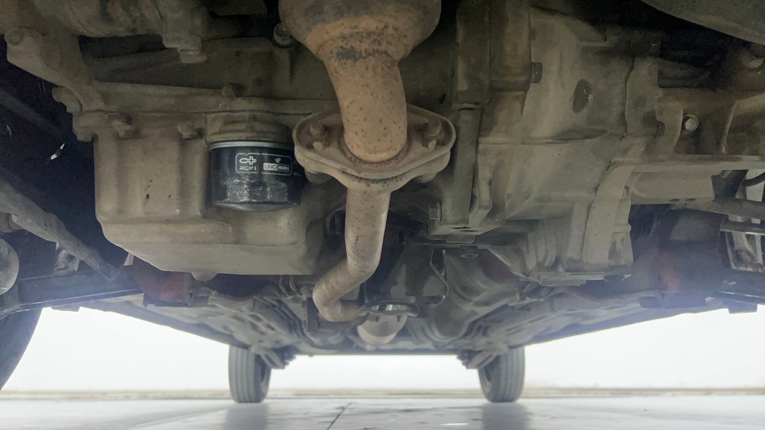 Used 2013 Maruti Suzuki Alto K10 VXi Petrol Manual extra FRONT LEFT UNDERBODY VIEW