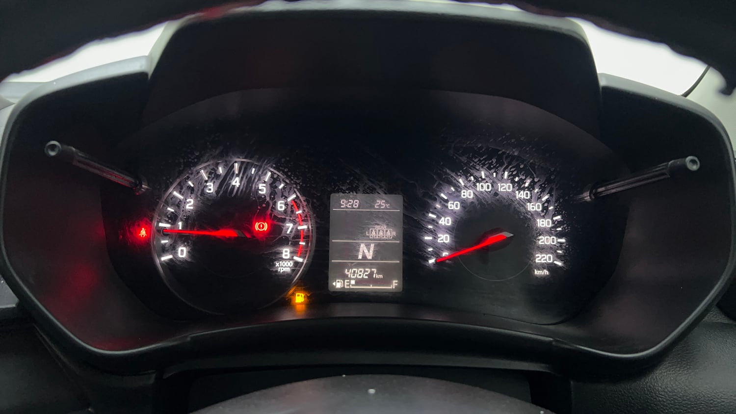 Used 2024 Maruti Suzuki Swift VXi (O) AMT Petrol Automatic interior CLUSTERMETER VIEW