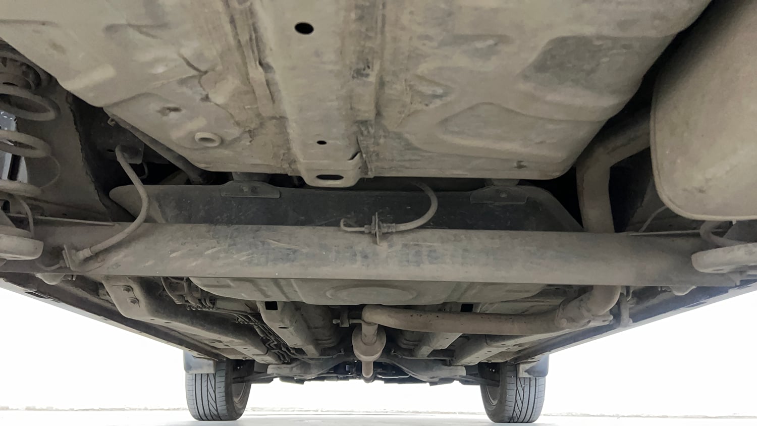 Used 2021 Tata Nexon XZA Plus Petrol Automatic extra REAR UNDERBODY VIEW (TAKEN FROM REAR)