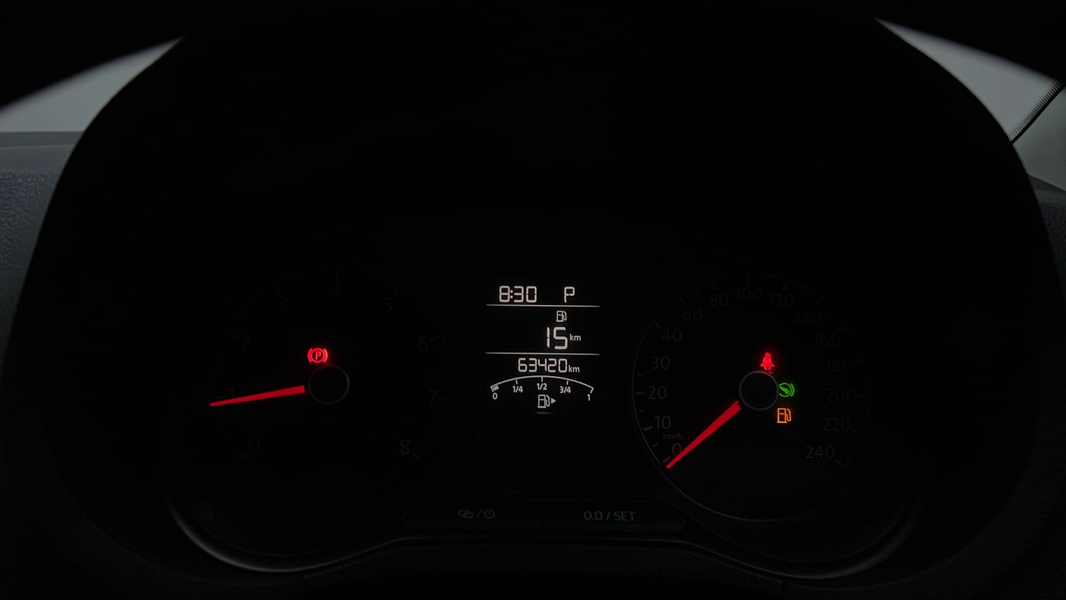 Used 2021 Volkswagen Polo GT Petrol Automatic interior CLUSTERMETER VIEW