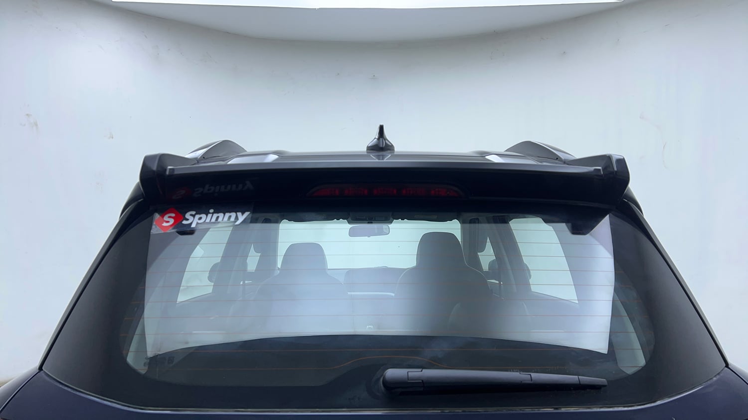 Used 2023 Hyundai Exter SX (O) 1.2 AMT Petrol Automatic exterior BACK WINDSHIELD VIEW