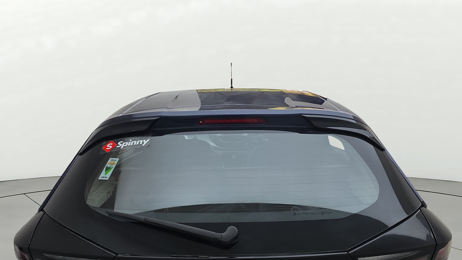 Used 2023 Tata Altroz XZ Diesel Diesel Manual exterior BACK WINDSHIELD VIEW