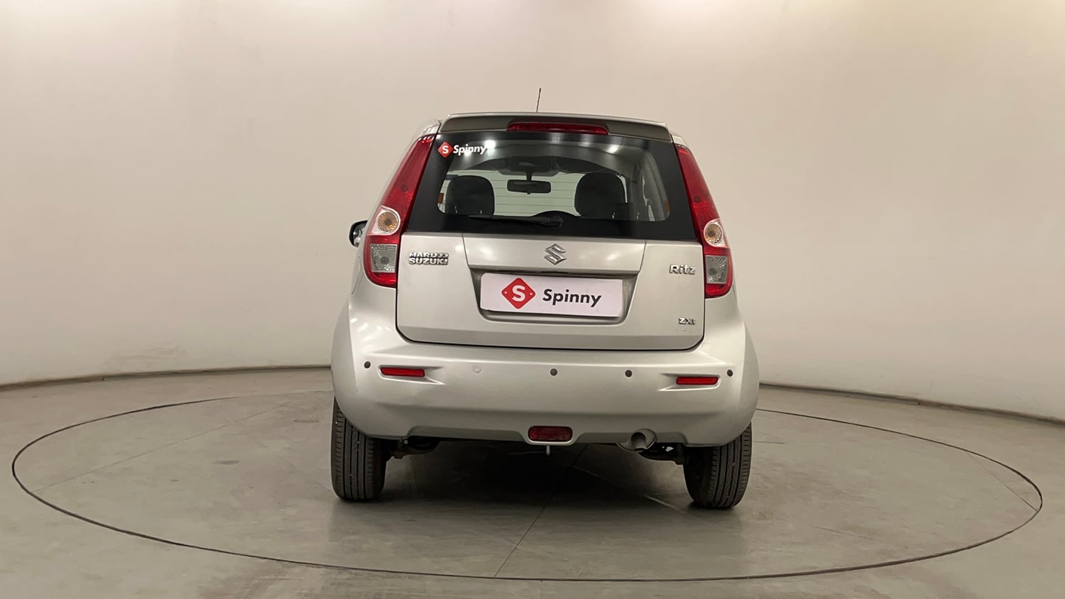 Used 2015 Maruti Suzuki Ritz Zxi BS-IV Petrol Manual exterior BACK VIEW
