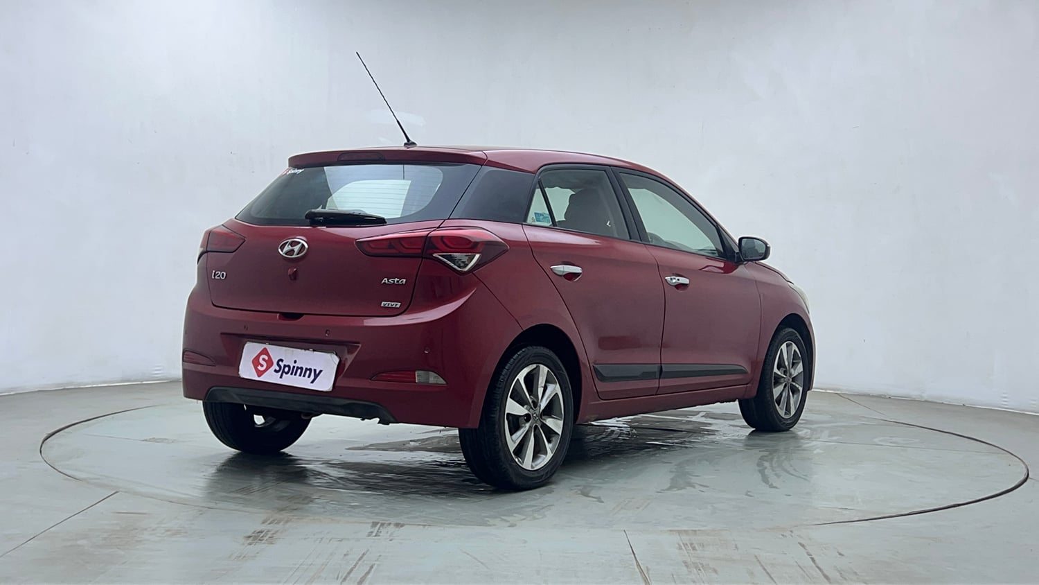 Used 2015 Hyundai Elite i20 Asta 1.2 Petrol Manual exterior RIGHT REAR CORNER VIEW