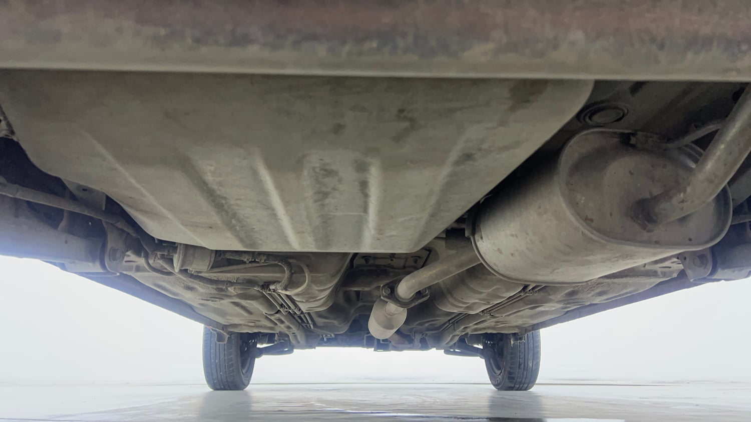 Used 2019 maruti-suzuki Alto K10 LXi (O) CNG Cng Manual extra REAR UNDERBODY VIEW (TAKEN FROM REAR)