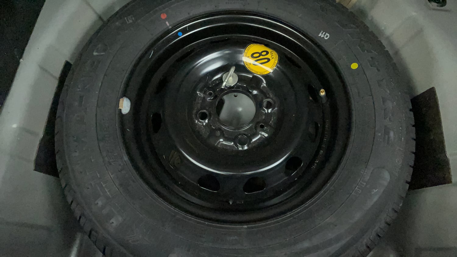 Used 2021 Tata Tiago XZ Petrol Manual tyres SPARE TYRE VIEW