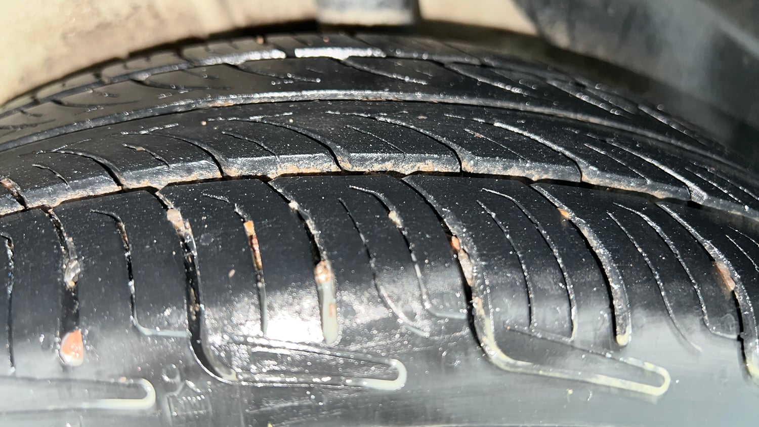 Used 2017 Maruti Suzuki Ignis Zeta 1.2 MT Petrol Manual tyres LEFT REAR TYRE TREAD VIEW