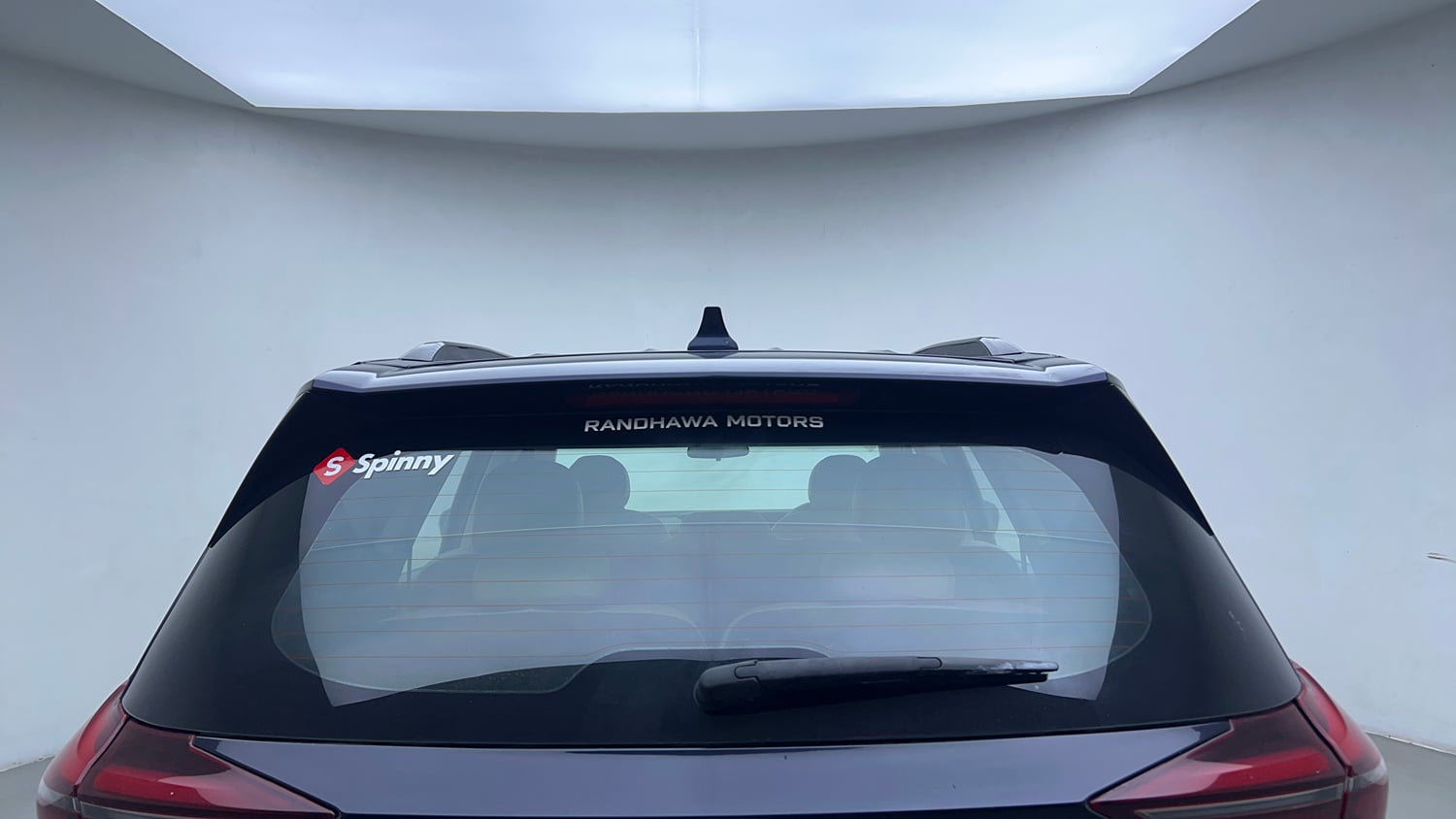 Used 2023 Mahindra XUV700 AX 3 Diesel MT 7 STR Diesel Manual exterior BACK WINDSHIELD VIEW