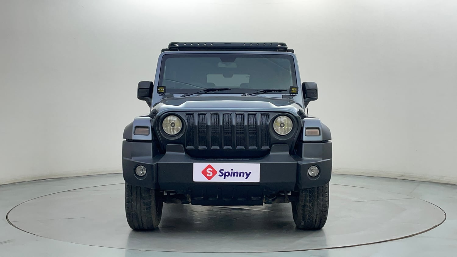 Used 2022 mahindra Thar LX Hard Top Petrol MT 4WD Petrol Manual exterior FRONT VIEW