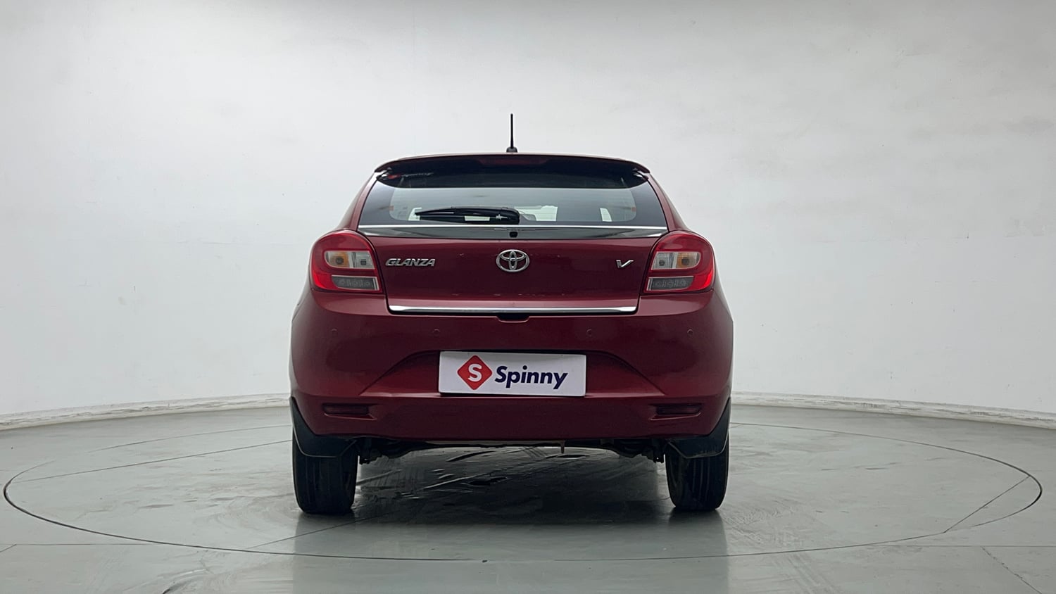 Used 2019 Toyota Glanza V CVT Petrol Automatic exterior BACK VIEW