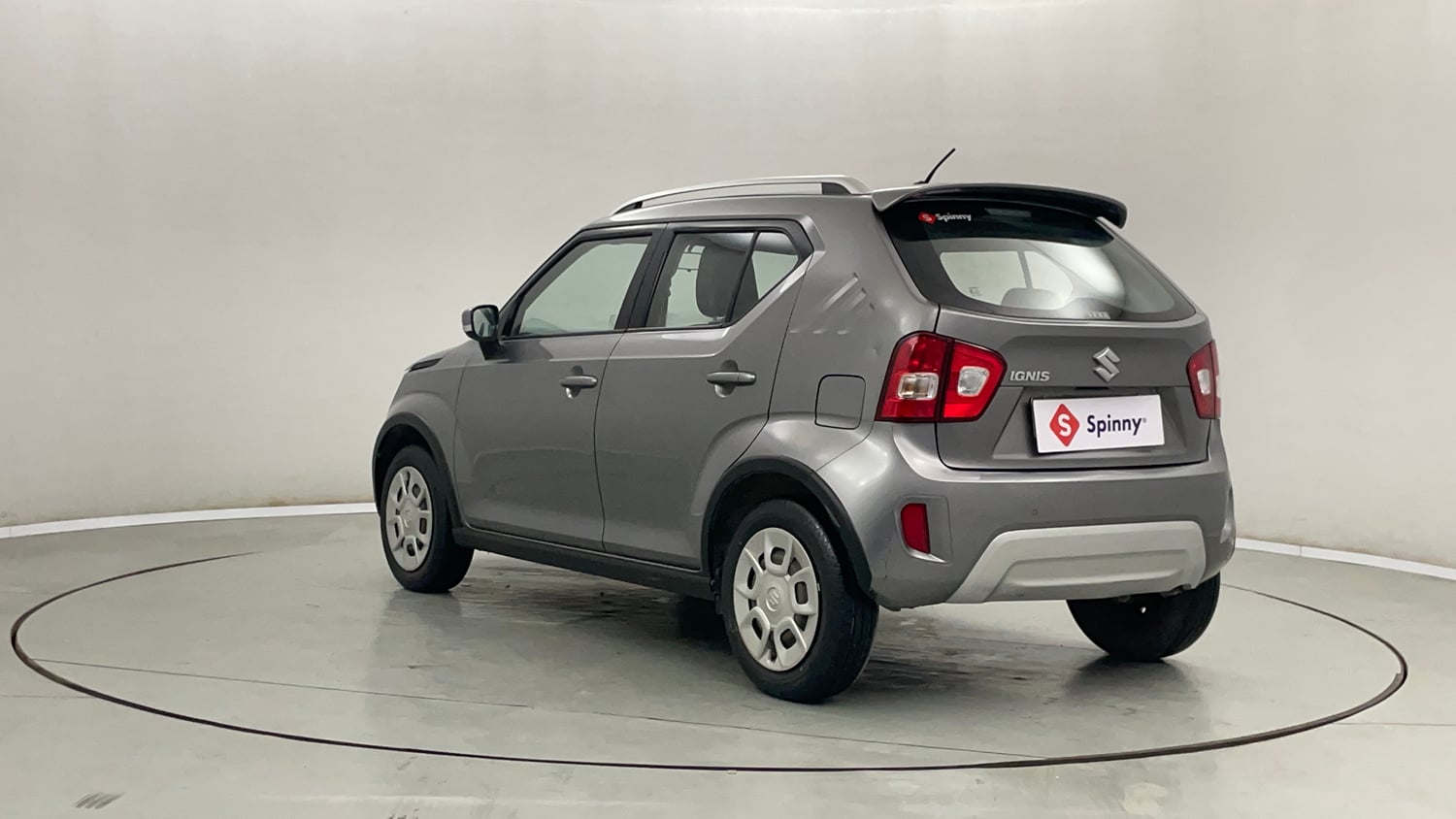 Used 2022 Maruti Suzuki Ignis Delta 1.2 MT Petrol Manual exterior LEFT REAR CORNER VIEW
