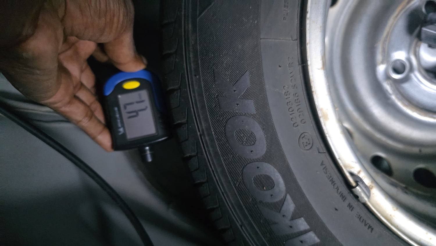Used 2019 Hyundai Santro Magna Petrol Manual tyres SPARE TYRE VIEW
