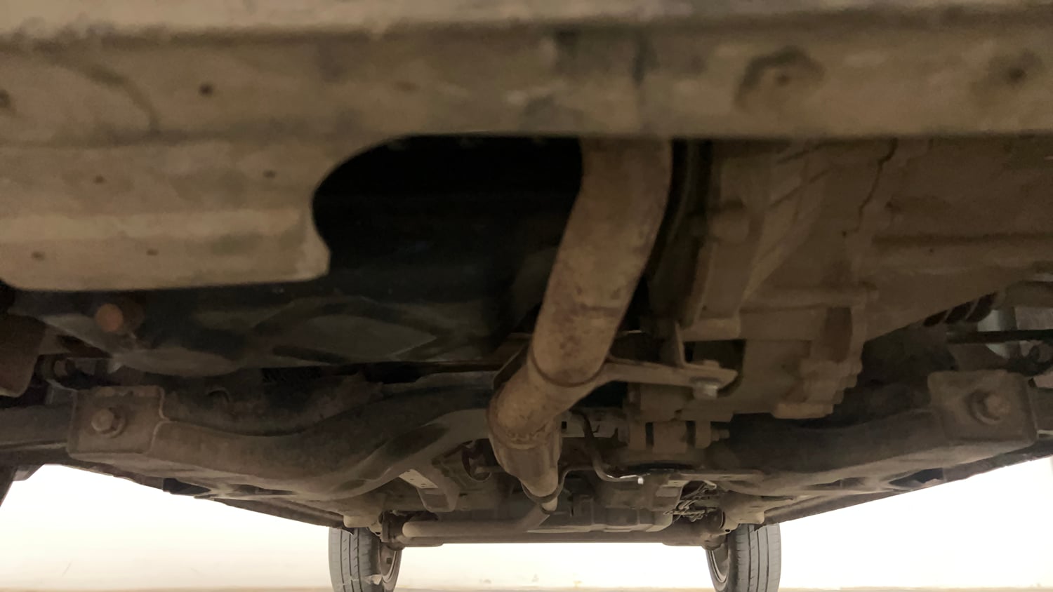 Used 2020 Tata Zest XT Petrol Petrol Manual extra FRONT LEFT UNDERBODY VIEW