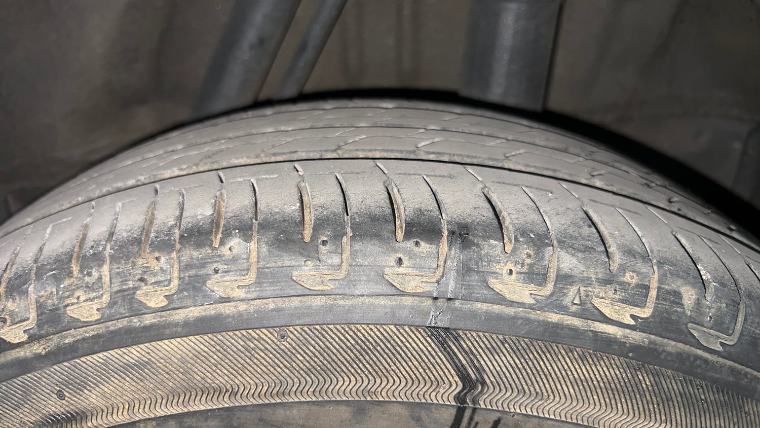 Used 2021 Honda City VX Petrol Petrol Manual tyres LEFT REAR TYRE TREAD VIEW