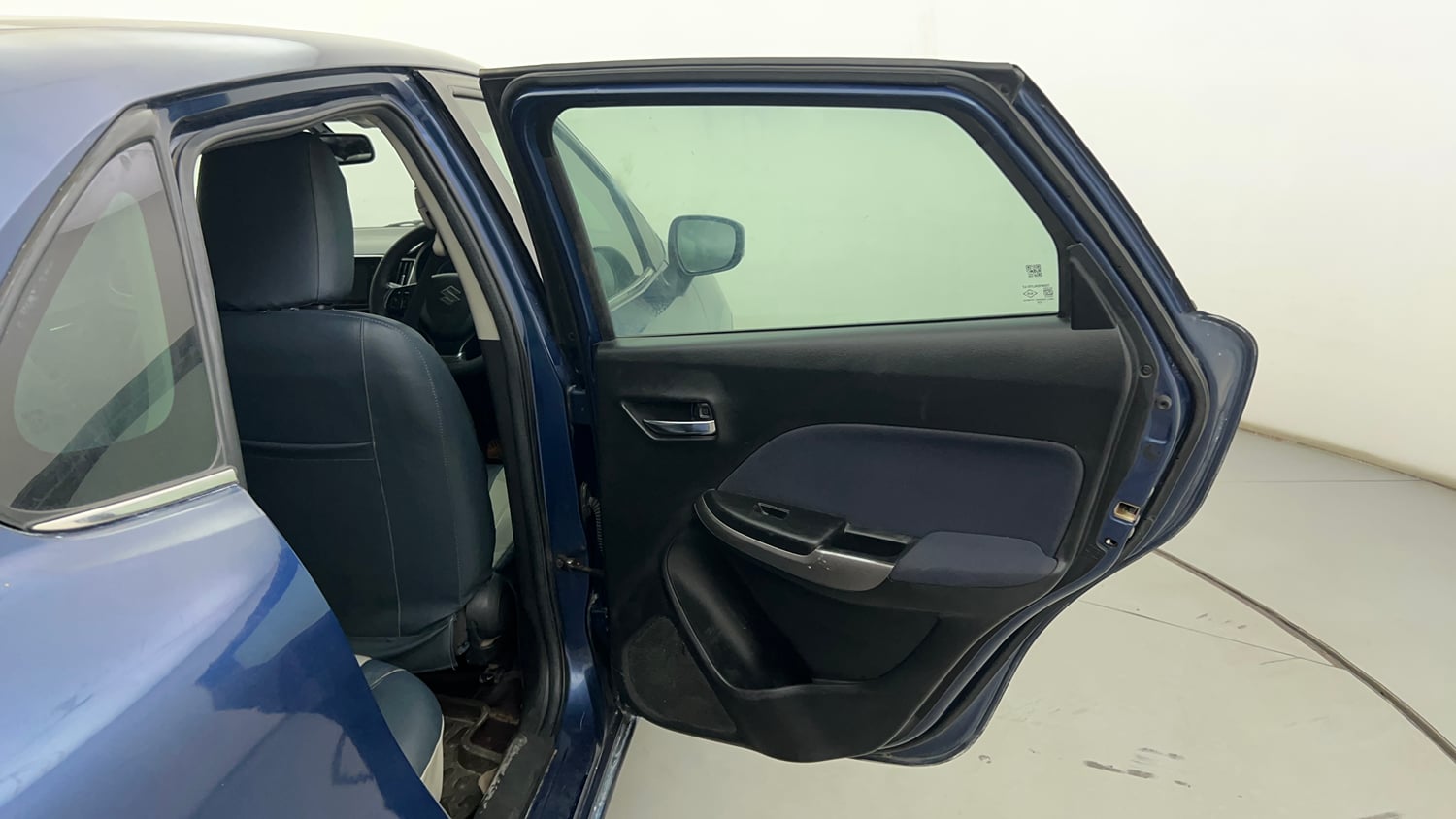 Used 2020 Maruti Suzuki Baleno Alpha Petrol Manual interior RIGHT REAR DOOR OPEN VIEW